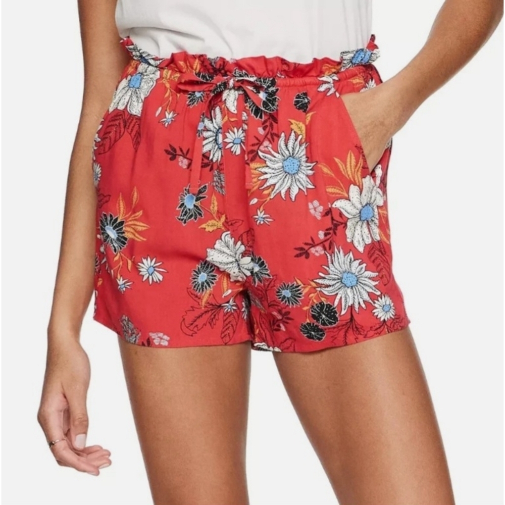 SO Junior's Floral High Rise Soft Shorties